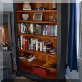 F24. Quebec Pine bookcase. 60”h x 42”w x 12”d 